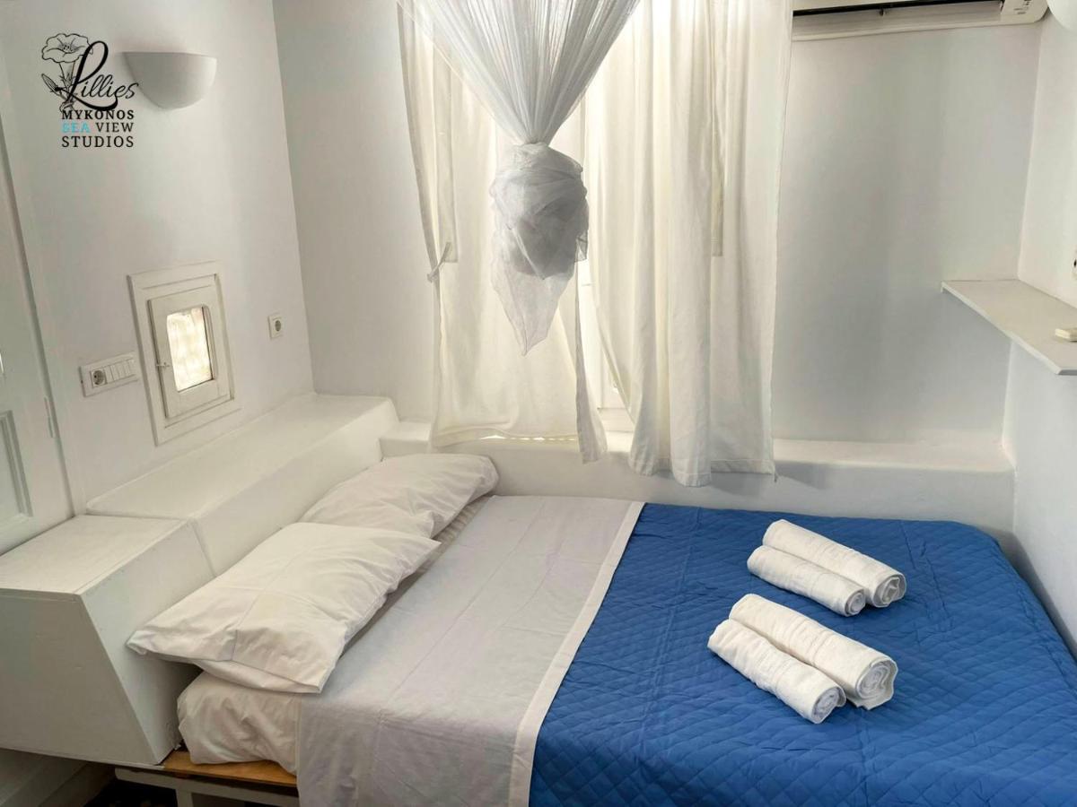 Lillies Mykonos Sea View Studios Tourlos Bagian luar foto